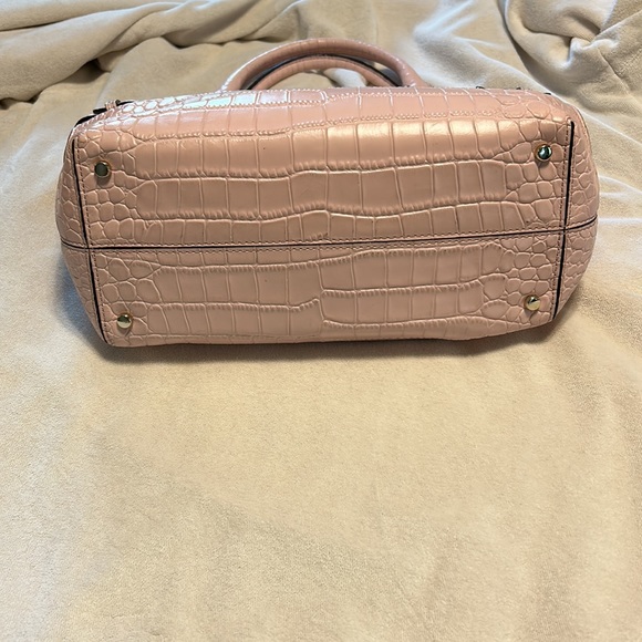 Kate Spade ♠️ pink croc tote - Picture 6 of 13